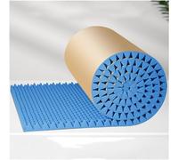 JvFbjLF Rouleau de Mousse d'insonorisation 5 m/Rouleau, Tapis d'isolation phonique Ignifuge Auto-adhésif, Panneaux de Mousse Acoustique découpables de 3 cm d'épaisseur15 m(Blu)
