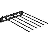 JvFbjLF Support de Rangement Mural Multifonctionnel for Tapis de Yoga, for la Maison, la Salle de Sport et l'école(Black,Hold 6 Mats)