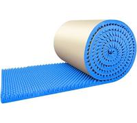 JvFbjLF Tapis d'insonorisation, Tapis d'insonorisation Autocollant de 5 cm d'épaisseur, Panneau d'insonorisation Mural de Chambre à Coucher, Tapis d'amortissement des Vibrations de Studio(Blu,1x2m)