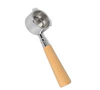 JVHLOV Espresso Bottomless Porte-Filtre 51mm Compatible, Portafilter 3 Oreilles sans Fond, avec poignée en Aluminium Anodisé 51 mm