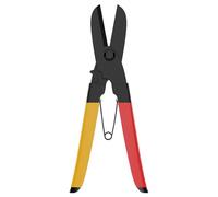 Jvjggag Cisailles À Tôle,Ciseaux Cisailles,Pince Aviation Avec Verrou De Sécurité Et Poignée Anti-Dérapante - Pour Atelier Rénovation de Maison Chantier Installation de Gainerie Projet de