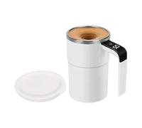 Jvjggag Coffee Mug Drinkware - Automatic Mixing Cup for Home | 380ml Novelty Ornament with Lidded Design, Practical Birthday Gift, Functional Christmas Supply, Reliable Daily Helper for Family Use
