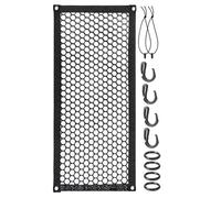 Jvjggag Filet de Coffre de Voiture - Poche de Rangement pour Filet à Bagages,Organisateur de Bagages Auto à Mailles | pour SUV Pick-up Camionnette Fourgonnette Berline Camping Quotidien Tout-Terrain