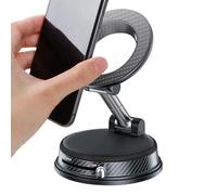 Jvjggag Foldable Phone Ring Holder - Rotatable Phone Mount ¦ Smartphone Holder with Vacuum Suction, Magnetic Cell Suction for Car Use, Bedstand and Desk Mounts, Mobile Bracket for Dashboard Console