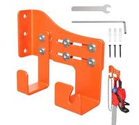 Jvjggag Heavy Steel Hanger - Chainsaw Wall Mount for Workshop | Iron Frame with Hooks, Shed Organizer Rack, Garden Tool Storage, Garage Power Equipment Holder for Chain Saws