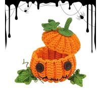 Jvjggag Kit de crochet | Kit complet pour apprendre à crocheter, pour les passionnés, femmes, hommes, membres de la famille, amis, collègues, décoration de fête