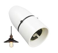 Jvjggag Light Bulb Socket, B22 Extension Bayonet Adapter, Lamp Socket Conversion Extender, Lamp Converter with Easy Install Design, Ideal for Chandeliers, Indoor or Home Garage, Workbench