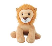 Jvjggag Lion Stuffed Animal - Plush Toy for Baby Gift | Short Plush with Soft PP Cotton Filling, Cute Cuddly Pillow, Adorable Jungle Animal Decor, for Bedroom, Car, Birthdays, Holidays