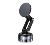 Jvjggag Magnetic Connect Car Holder - Suction Phone Mount | Car Phone Holder for Mobile, Dashboard Stand with Sturdy Build, Small Mount, Dashboard Support for Ride Share Driving