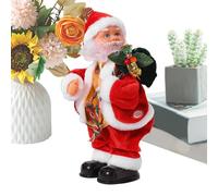 Jvjggag Musical Dancing Santa - HIPS Shaking Doll for Kids | Christmas Figure with Funny Style, Home Decor Ornament, Nursery Winter Festival Accessory, Living Room Decoration for Holiday Party