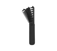 Jvjggag Peigne à barbe pliable portable pour homme | Brosse à cheveux à dents fines et larges pour les pères, les déplacements, les voyages, les époux, les voyages d'affaires, la salle de sport, le