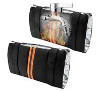 Jvjggag Protections de Robinet pour l'Extérieur | Protecteur Imperméable Anti-Gel,2 Pièces Couvercles Antigel Pour Robinets Extérieur Avec Bande Réfléchissante,Pour Système D'arrosage Et Robinet De