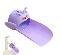 Jvjggag Rallonge de poignée de robinet, guide de robinet mignon en forme d'abeille de dessin animé, aide au lavage des mains pour évier de salle de bain