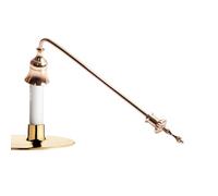 Jvjggag Rustic Wick Snuffer - Candle Extinguisher with Bell Design | Durable Metal Accessory for Safe Flame Putting Out, Decorative Home Birthday Housewarming Gift Candle Tool for Christmas