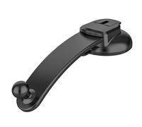 Jvjggag Secure Phone Mount - Adjustable Suction Stand for Vehicles | ABS with 360 Rotation, Dashboard Windshield Car Holder, Travel Navigation Tool, Mobile Driving Accessories for Daily Use