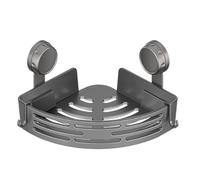 Jvjggag Shower Storage Rack - Bathroom Corner Shelf for Toilet | Adhesive with Easy Mount, Organizer Holder Stand, Door Counter Accessories for Soap Toys Apartment Renter Dorm RV