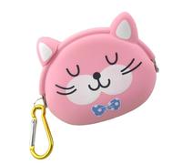 Jvjggag Silicone Dog Training Treat Pouch, Silicone Dog Treat Container with Carabiner, Reusable Dog Treat Food Bag, Portable Training Container for Dog Walking
