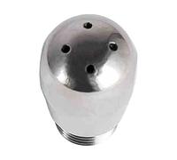 Jvjggag Steam Nozzle Tip - Coffee Maker Spout for Frothing | 4 Hole Wand with Milk Foam Function, Espresso Machine Replacement Accessory, Compact Kitchen Tool, Style Brewing for Home Office Café Use