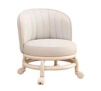 Jvjggag Tabouret à roulettes Souple et Ergonomique, siège Bas et esthétique | Tabouret Roulant Robuste pour maison chambre séjour salle de bain bureau bar boutique salon de