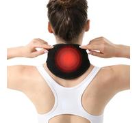 Jvjggag Tour de cou chauffant, contrôle de la température à 3 niveaux, compression thermique électrique, pour femmes, filles, jeunes, adolescents, grand-mère, grand-père, épouse, mari