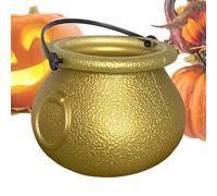 Jvjggag Treat Bucket - Party Prop for Kids and Adults | Lightweight Cauldron with Carry Handle, Fun Treat Container for Home Decorations Holiday Celebrations and Indoor Event Displays