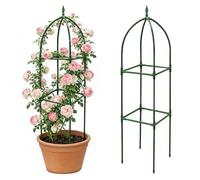 Jvjggag Treillis pour d'extérieur, support vertical réglable en hauteur | Treillis pour grimpantes - pour terrasse, balcon, maison, mariage, intimité verticale, légumes, fleurs et