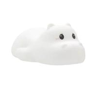 Jvjggag Veilleuse, lampe LED, lampe tactile rechargeable, veilleuse colorée pour bébé, veilleuse mignonne rechargeable en forme d'hippopotame pour décoration de chambre d'enfant, lampe tactile colorée
