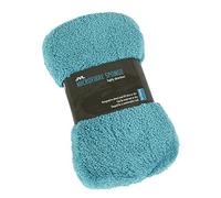 JVL Car and Bike Care Éponge en Microfibre en Forme d'os Bleu Sarcelle 26 x 6 x 14 cm