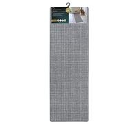 JVL Elegance Tapis de Couloir Gris, 50 x 150 cm, Taille Unique