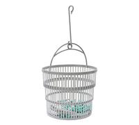 JVL Lot de 50 paniers Ronds Pliables avec Pinces en Plastique, Multicolore, Taille Unique, (19-217), Turquoise