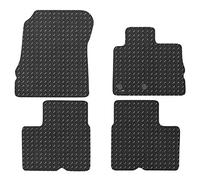 JVL Tapis de Voiture entièrement sur Mesure en Caoutchouc pour Scenic MK4 à partir de 2016 Noir