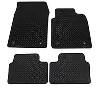 JVL Vauxhall Vectra MK3 2003-2008 Ensemble de Tapis de Voiture 4 pièces avec 4 Clips Noir