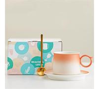 JVNALwnkv Ensembles de thé rétro Tasse à thé, bouilloire en céramique/verre, tasse à café et soucoupe Ensemble thé de l'après-midi Tasses à eau en céramique Tasse à la maison avec cuillère(Set1)