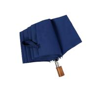 JVNALwnkv Parapluie Automatique Pliable for Homme, Parapluie de Pluie Noir, 10 Baleines, avec Manche en Bois, Grand Format, for l'extérieur