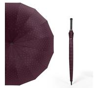 JVNALwnkv Parapluie Pliant Automatique, Grande Taille, Long Manche, Droit, Double Pare-Soleil, for l'extérieur