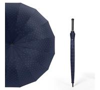 JVNALwnkv Parapluie Pliant Automatique, Grande Taille, Long Manche, Droit, Double Pare-Soleil, for l'extérieur