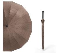 JVNALwnkv Parapluie Pliant Automatique, Grande Taille, Long Manche, Droit, Double Pare-Soleil, for l'extérieur