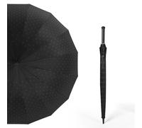 JVNALwnkv Parapluie Pliant Automatique, Grande Taille, Long Manche, Droit, Double Pare-Soleil, for l'extérieur