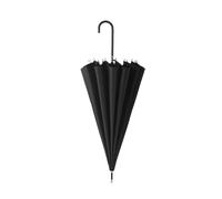 JVNALwnkv Parapluies for la Pluie Parapluie à 6 Baleines Double Usage ensoleillé et pluvieux Long Manche Poteau Droit en Vinyle Petit Parapluie Frais