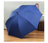 JVNALwnkv Parasol de Protection Solaire UV, parapluies for la Pluie, Parapluie Automatique en Bois Massif avec poignée incurvée, Droit for Homme, d'extérieur