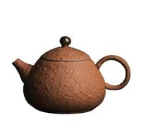 JVNALwnkv Service à thé rétro, tasse à thé, bouilloire en céramique/verre, cérémonie du thé chinois Zen Kung Fu, texture peau d'orange, petite théière Q-Q1212