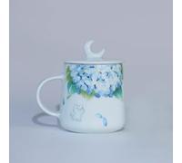 JVNALwnkv Service à thé rétro, tasse à thé, bouilloire en céramique/verre, tasse à café en forme d'animal, tasse à eau en céramique - Couleur 3(Color8)