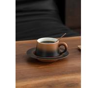 JVNALwnkv Service à thé rétro, tasse à thé, bouilloire en céramique/verre, tasses à café en céramique, tasse à large ouverture for l'eau, compatible micro-ondes et four