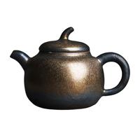 JVNALwnkv Service à thé rétro, tasse à thé, bouilloire en céramique/verre, théière traditionnelle chinoise, cérémonie du thé Kung Fu, poterie brute, théière simple Q-Q1196