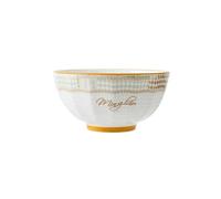 JVNALwnkv Vintage Rice Bowls ，Ceramic Tableware Rice BowlChinese household simple, fresh and lovely underglaze ceramic exquisite rice bowl -8-inch bowl(6 inch bowl)