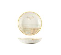 JVNALwnkv Vintage Rice Bowls ，Ceramic Tableware Rice BowlChinese household simple, fresh and lovely underglaze ceramic exquisite rice bowl -8-inch bowl(8-inch disc)