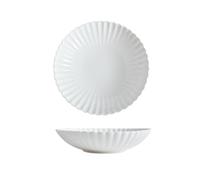 JVNALwnkv Vintage Rice Bowls ，Ceramic Tableware Rice BowlCreative lace pure white western dishes home ceramic personality-small plates(Large deep dish)