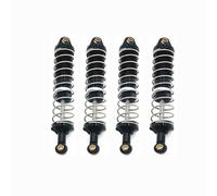 JVRWSC Amortisseur Voiture RC Compatible avec UD1201 UD1202 UD-12PRO 1/12 Voiture RC Camion À Chenilles pour Buggy Pièces De Mise À Niveau Amortisseurs Hydrauliques Avant Et Arrière(Black)