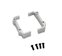 JVRWSC Compatible avec Wltoys 144001 144010 144016 124017 124018 1/14 1/12 RC Pièces de modification de voiture Accessoires Fixation de batterie Pièces de réparation RC (argent)