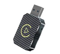 JVTMMY Adaptateur CarPlay Filaire vers sans Fil pour Land Rover Defender 90/Defender 110/Range Rover Velar, Clé USB Plug & Play Auto CarPlay, Connexion Rapide, Signal Stable, Design Compact,A